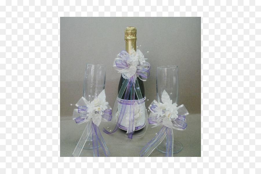 Champagner Glas, Flasche, Hochzeit Toast - Champagner
