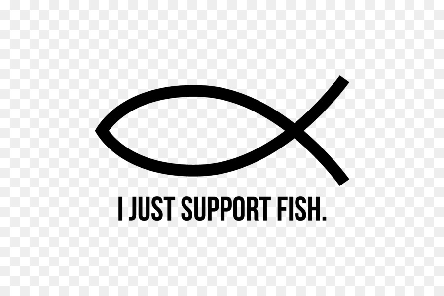 Ichthys Kitô Giáo Sticker - âm dương cá