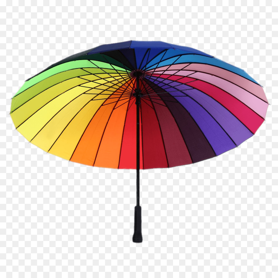 Regenschirm Regenbogen-Farben - Sonnenschirm