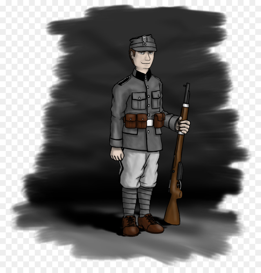 Soldat Infanterie-Offizier in der Armee-Miliz Waffe - Soldat