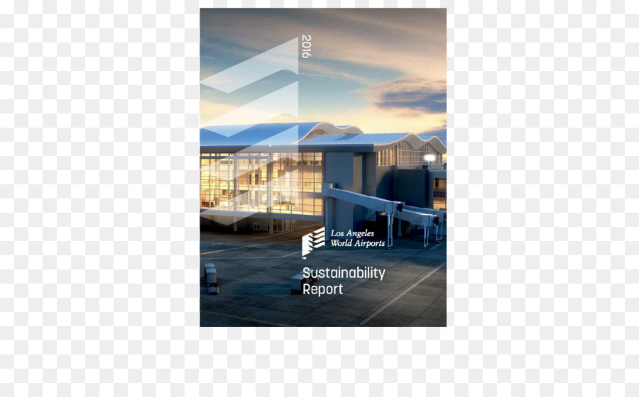 Nachhaltigkeitsberichterstattung Los Angeles International Airport Los Angeles World Airports Poster - Bericht zu decken