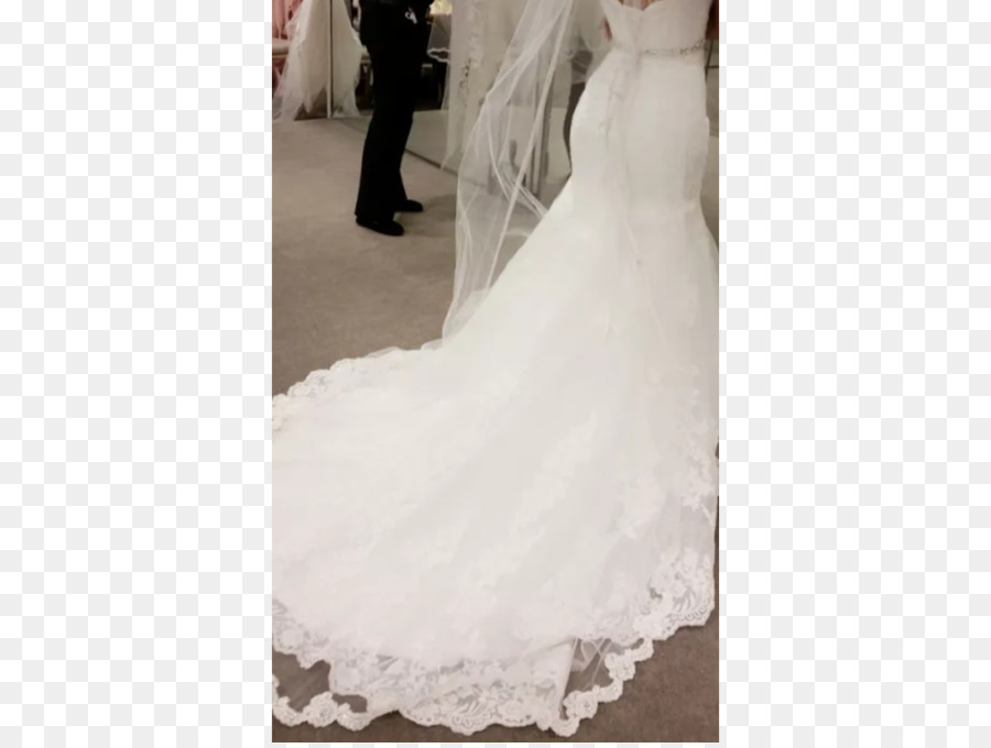 Brautkleid Schulter - weißes Hochzeitskleid