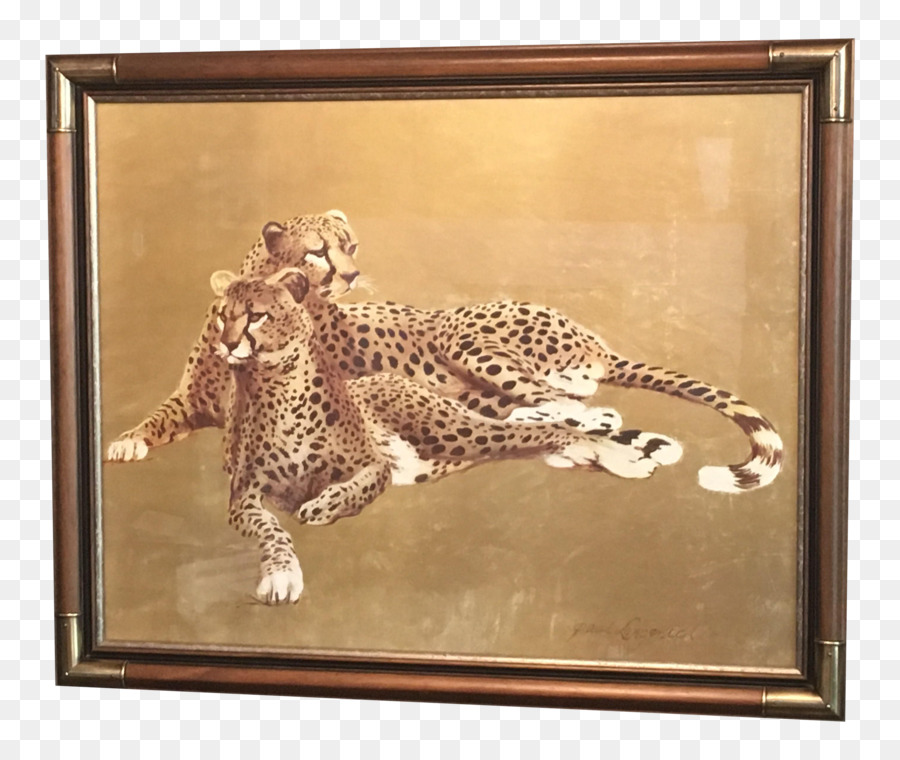Leopard Jaguar Cheetah Pittura Cornici - leopardo