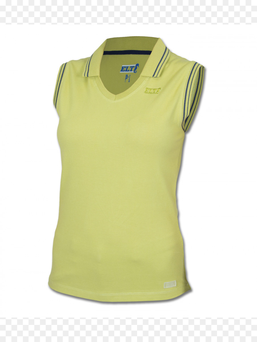 T shirt senza Maniche di camicia Spalla polo Tennis - Maglietta