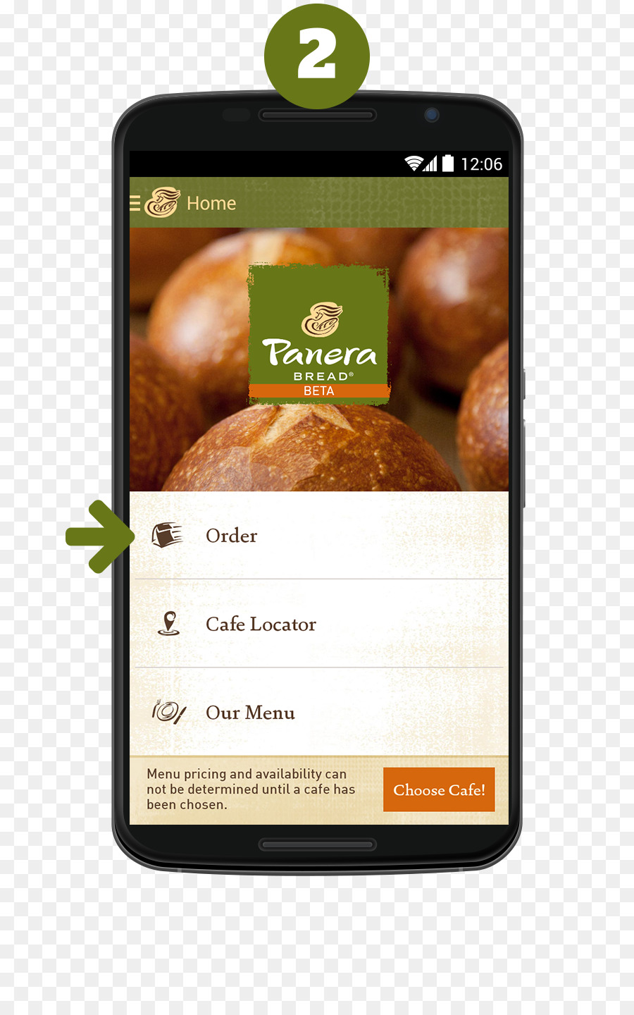 Zutat Panera Bread Handys iPhone - personalisierte Wein Karte