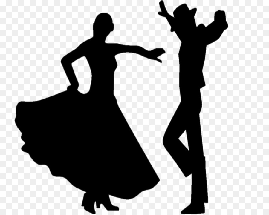 Flamenco Silhouette di ballo - silhouette