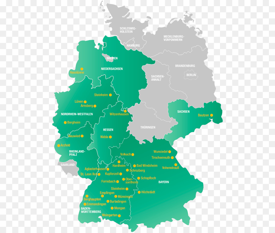 Bandiera della Germania EF English Proficiency Index Mappa - mappa
