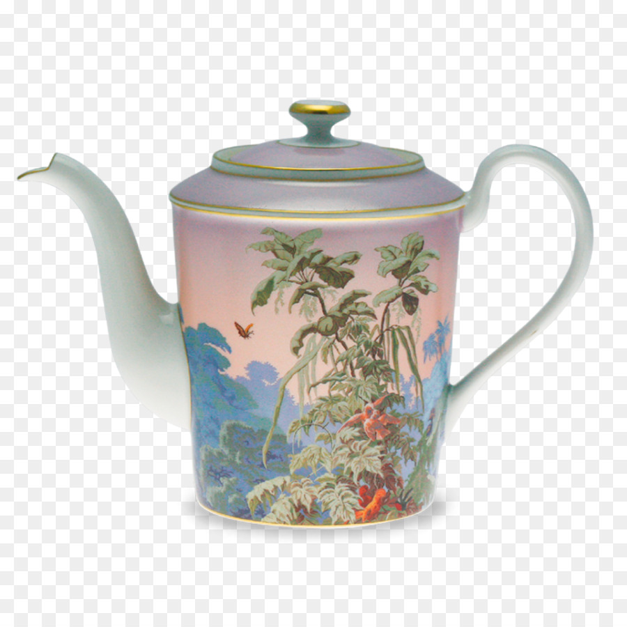 Porzellan Wasserkocher Haviland & Co. Teekanne Kaffeekanne - Wasserkocher
