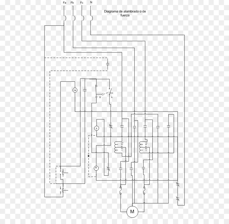 Anschluss stern-dreieck-schaltung Electrical network Electronics Control system - Schaltplan