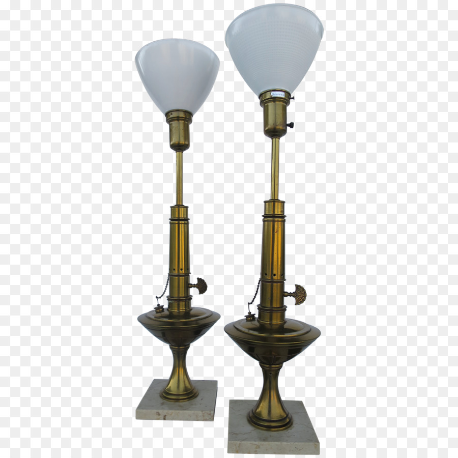 Ottone lampada a Cherosene Tabella di luce Elettrica - ottone