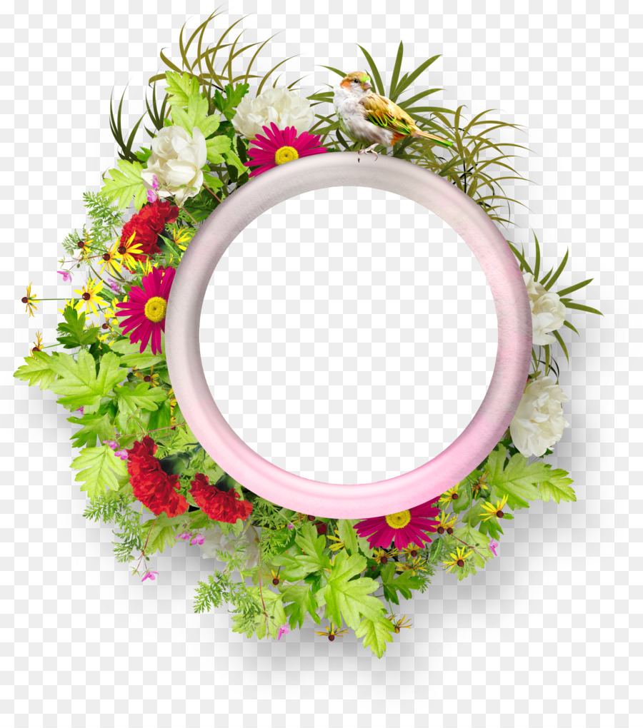 Floral design, Cornici Corona Stampaggio - crisantemo