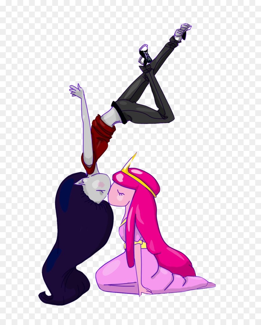Marceline il Vampiro Regina, la Principessa Bubblegum Fan art di gomma da Masticare - gomma da masticare