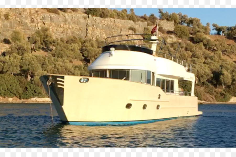 Luxus-yacht-Freizeit-trawler Bootfahren - Yacht