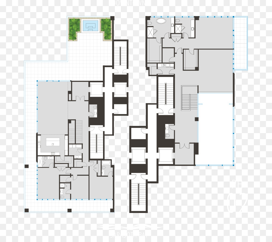 Kiến trúc kế hoạch Sàn Nhà mặt Tiền - Nhà