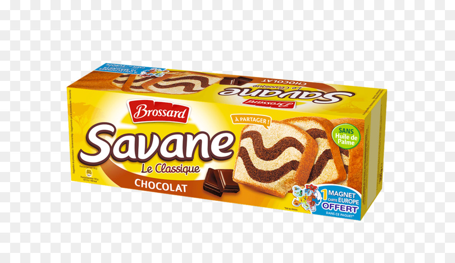 Savanna marmorkuchen, Schokoladenkuchen Genoise Merienda - Keks