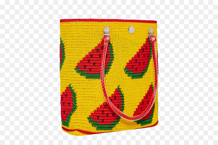Geldbörse Rechteck Handtasche - gelbe Wassermelone