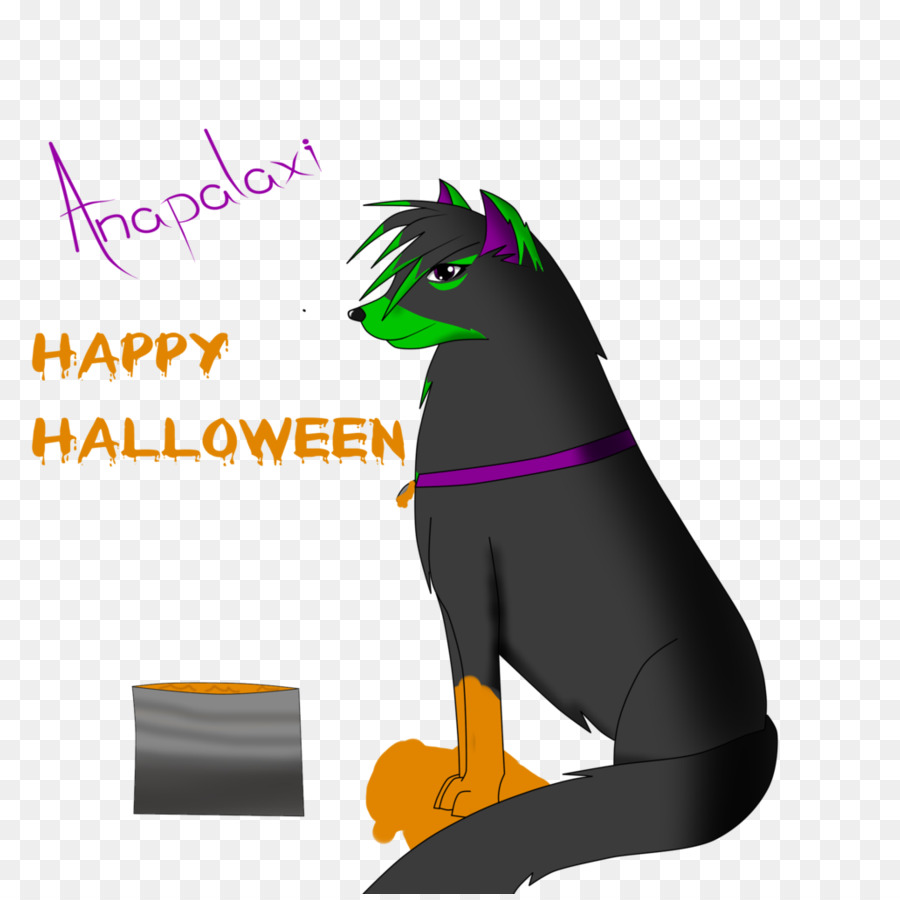 Carnivora Logo Schriftart - Happy Halloween glücklich