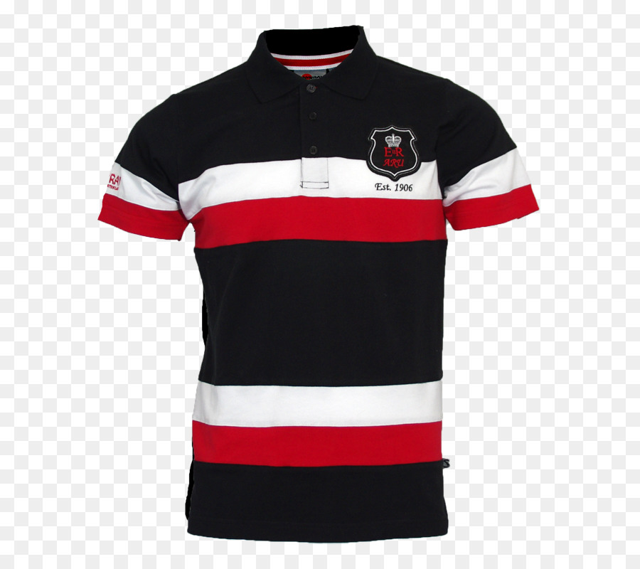 T-shirt Manica della camicia di Polo camicia di Rugby - Maglietta