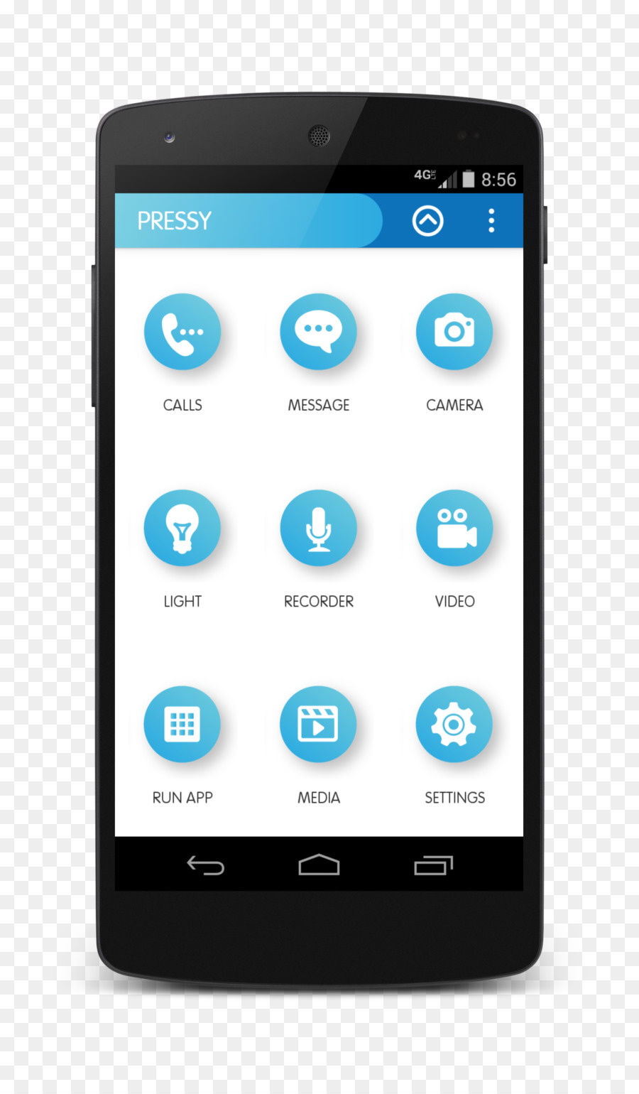 Smartphone für Feature-Phones, Android-Fernbedienungen Pressy-Button - Smartphone