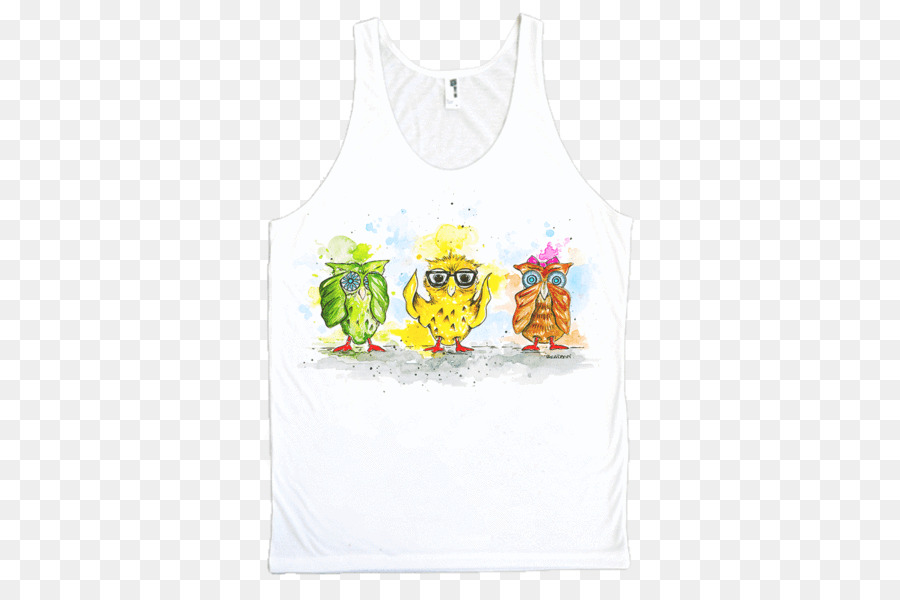 T-shirt, Hoodie, Owl Kleidung Ärmelloses shirt - kleine Eule