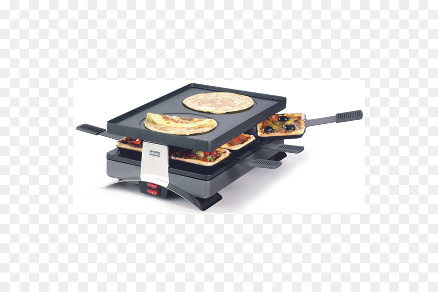 Raclette Grill Pizza Chapeau tatare Fleisch - Grill