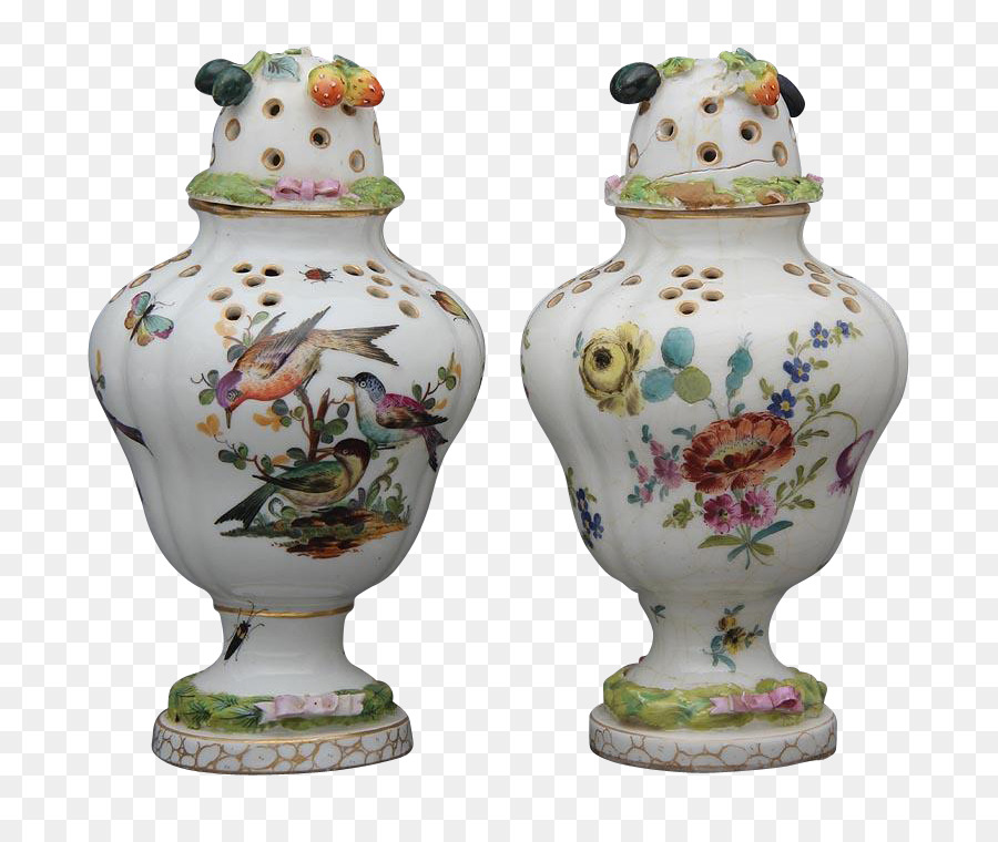 Vase, Porzellan-Figur, Urn - Vase