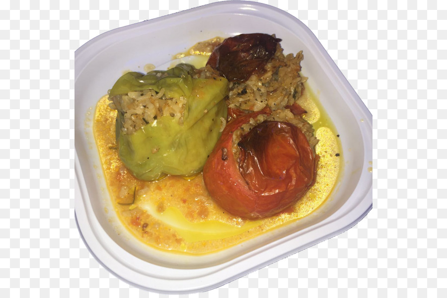 Gefüllte Paprika, Griechische Küche Souvlaki Pita Füllung - Salat