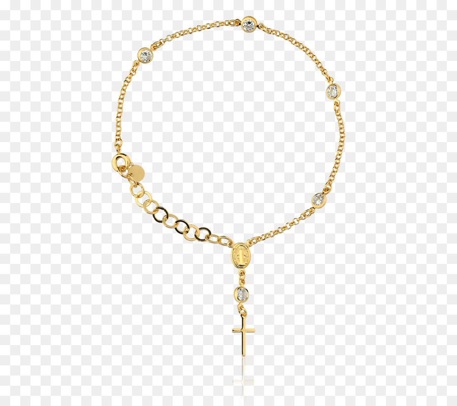 Halskette Armband Schmuck Zirkonia Gold - Halskette