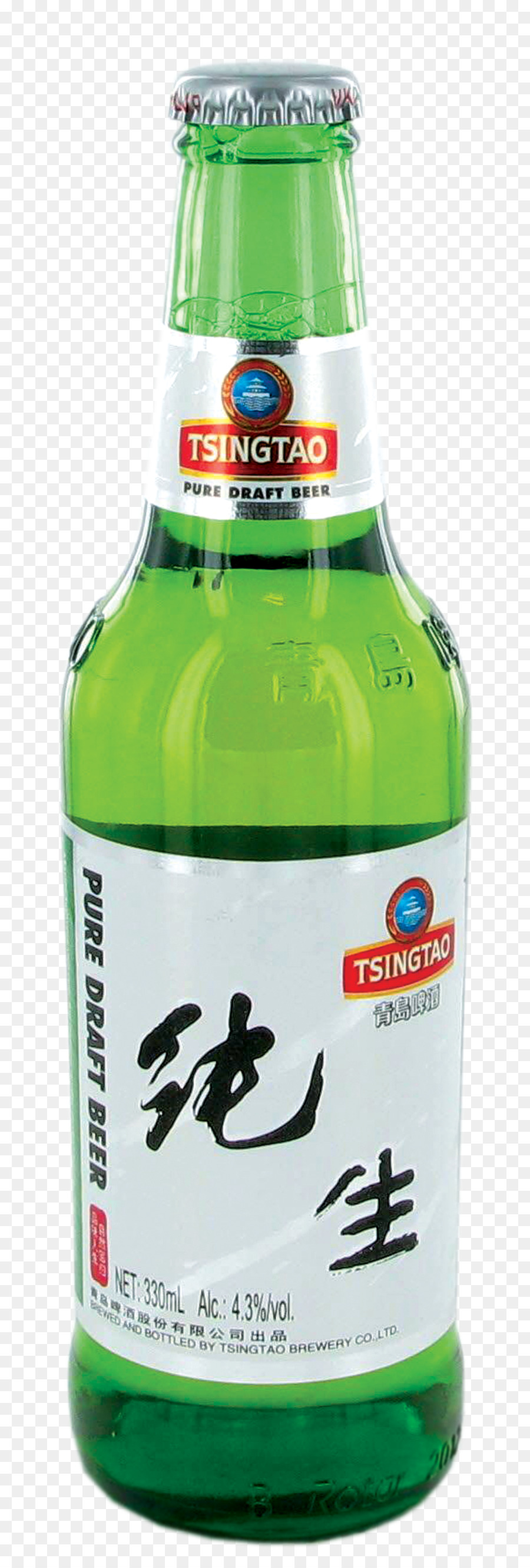 Bottiglia di birra Tsingtao Brewery bottiglia di Vetro - Birra