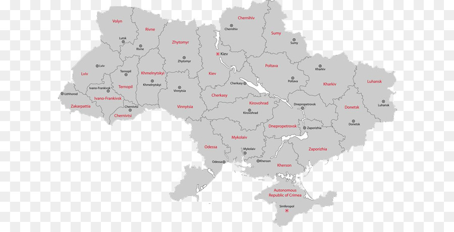 Confine di stato dell'Ucraina Mappa Royalty-free - mappa
