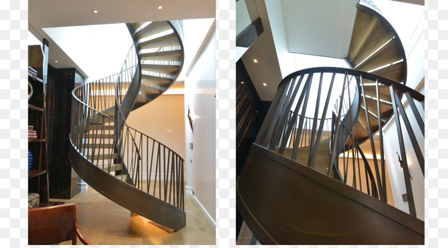 Treppen-Möbel-Interieur-Design-Dienstleistungen Handlauf - Treppe