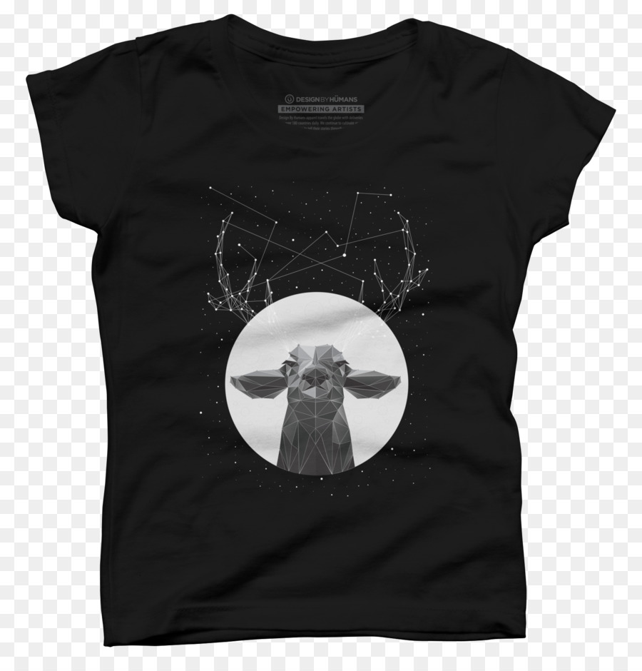 T-shirt Ärmel Deer Laptop - T Shirt