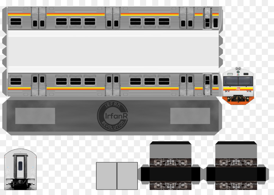 Railroad auto, Treno Passeggeri, auto Elettrica più unità Rheostatic-tipo di locomotiva elettrica - treno