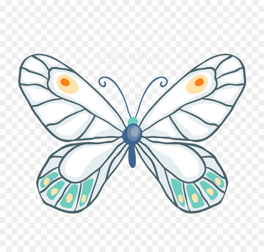 Monarch Schmetterling, Falter Pinsel footed Schmetterlinge clipart - Schmetterling