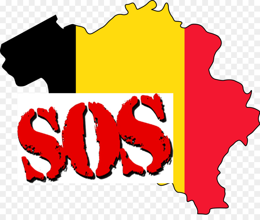 Bandiera del Belgio Mappa Bandiere di tutto il Mondo - bandiera