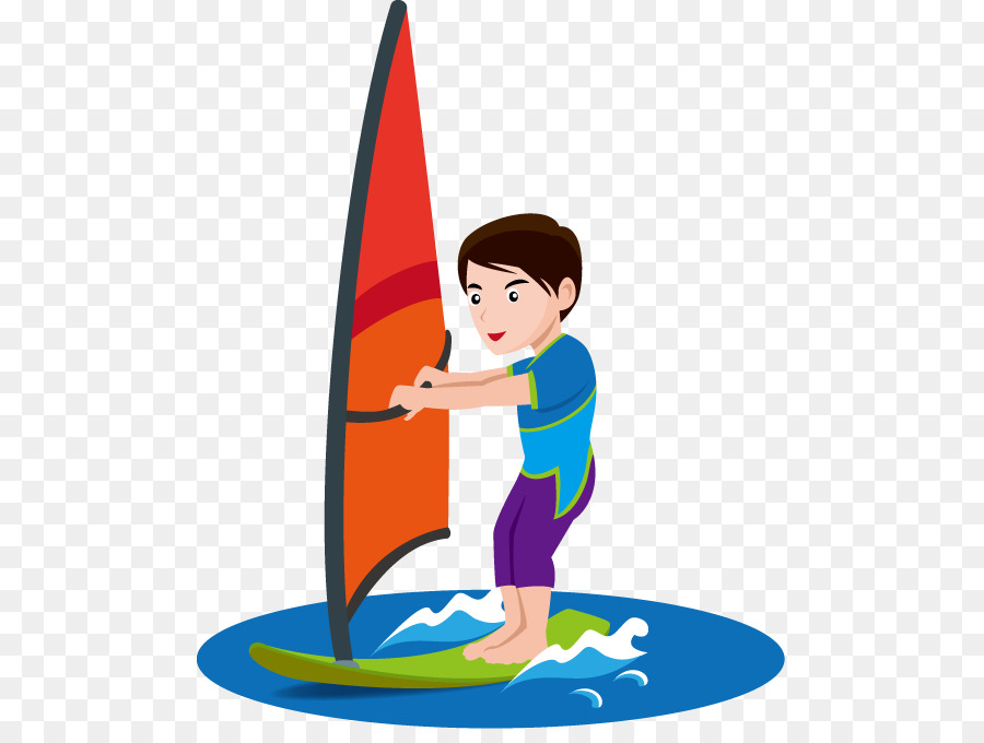 Sport Windsurfen Clip art - surfen