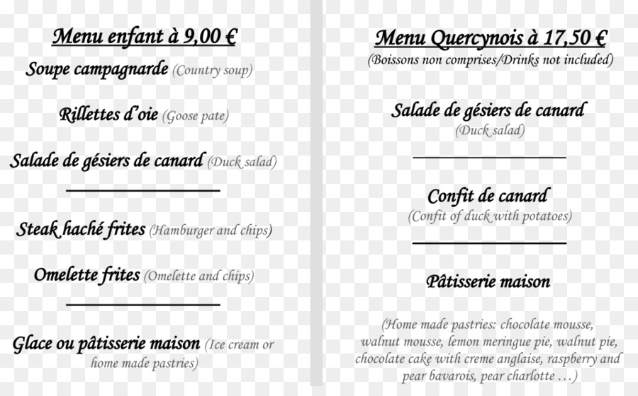 Dokument Handschrift Line Marke - cafe carte Menü