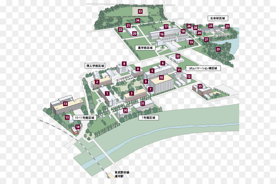Tokyo University of Science Noda Campus di Shizuoka Istituto di Scienza e Tecnologia - informazioni mappa