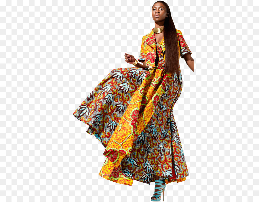 Afrikanische Wachs Drucke Kleid Mode Kleidung - afrikanische Textilien