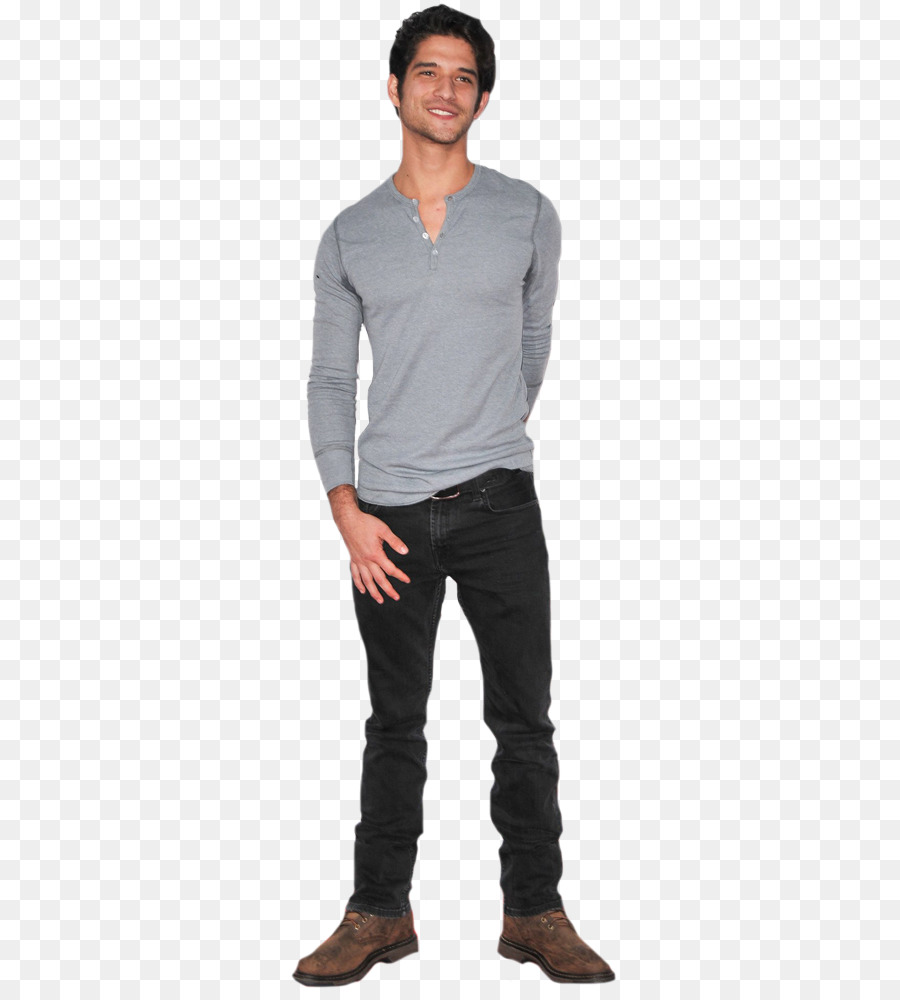 Icone del Computer Jeans T-shirt Manica - Tyler Posey