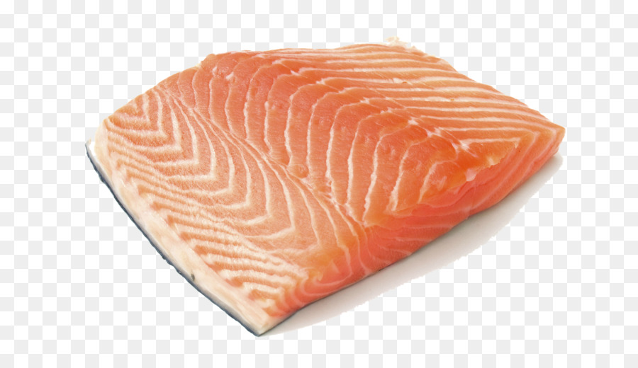 Trancio di pesce Sashimi di salmone Affumicato, Sushi di Salmone come cibo - Sushi