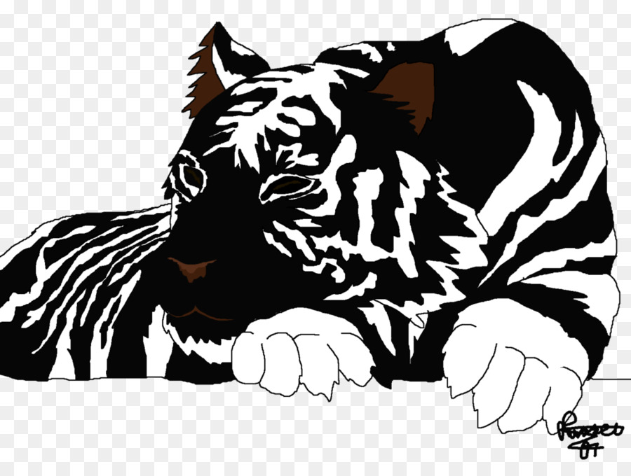 Tiger Baffi di Gatto Clip art - tigre