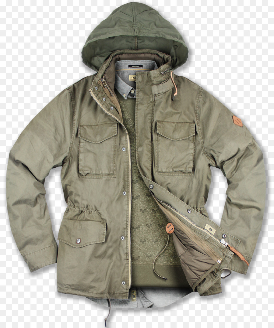 M-1965 field jacket T-shirt Shell Tasca della giacca - khaki linee