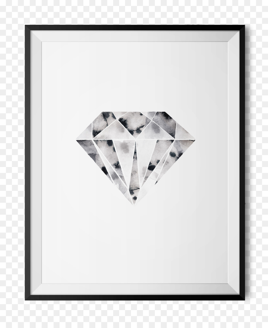 Giấy Kim Cương Poster Đá Quý In - kim cương