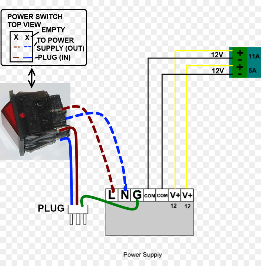 Netzteil Schaltplan Elektrische Schalter Switched-mode power supply-Power-Wandler - andere