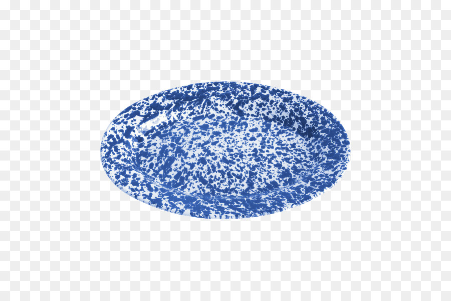 Teller Blau Geschirr Teller Keramik - Platte