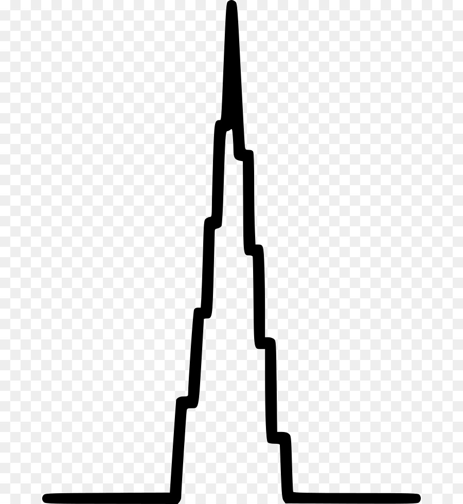 Burj Khalifa Black And White
