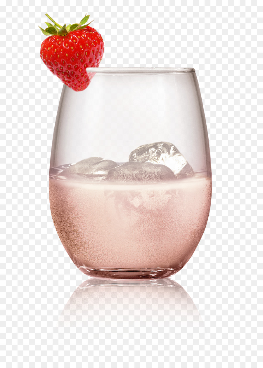 Sea Breeze Cocktail garnieren Limette Erdbeere - Cocktail
