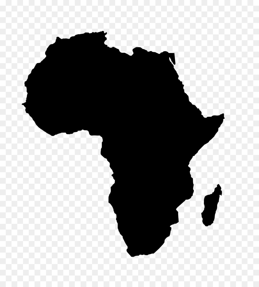Afrika Karte Stock Fotografie - Afrika