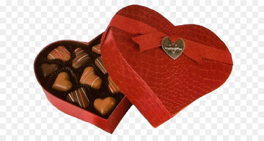 Pralinen-Schokoladen-Trüffel, Geschenk - Valentine Elemente